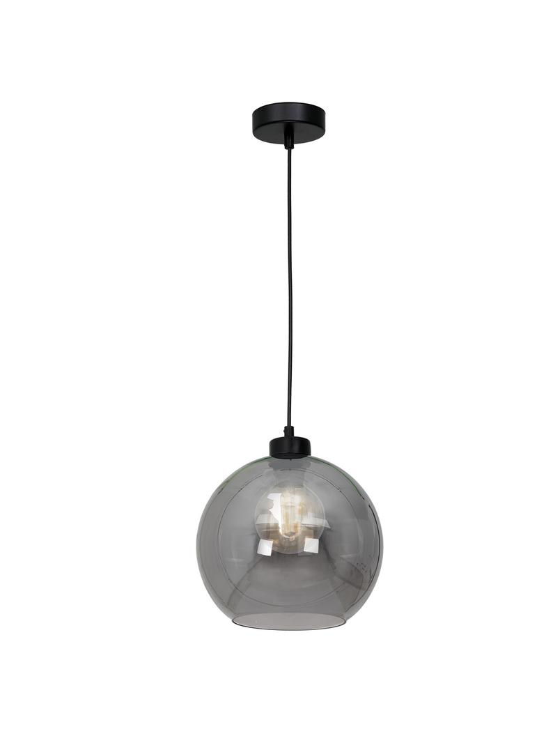 Milagro lampa wisząca Sofia Smoked E27 czarna MLP6577