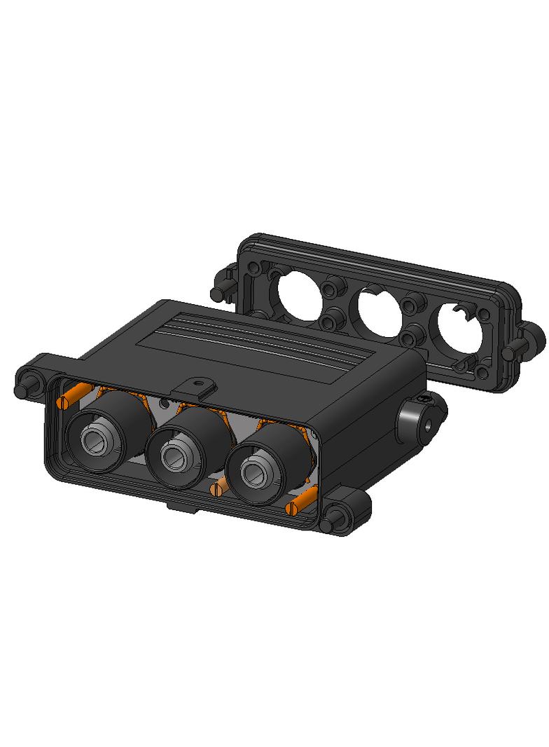 HDC HP550 KIT 3M70 C1 Złącze modułowe (przemysłowe) WEIDMULLER