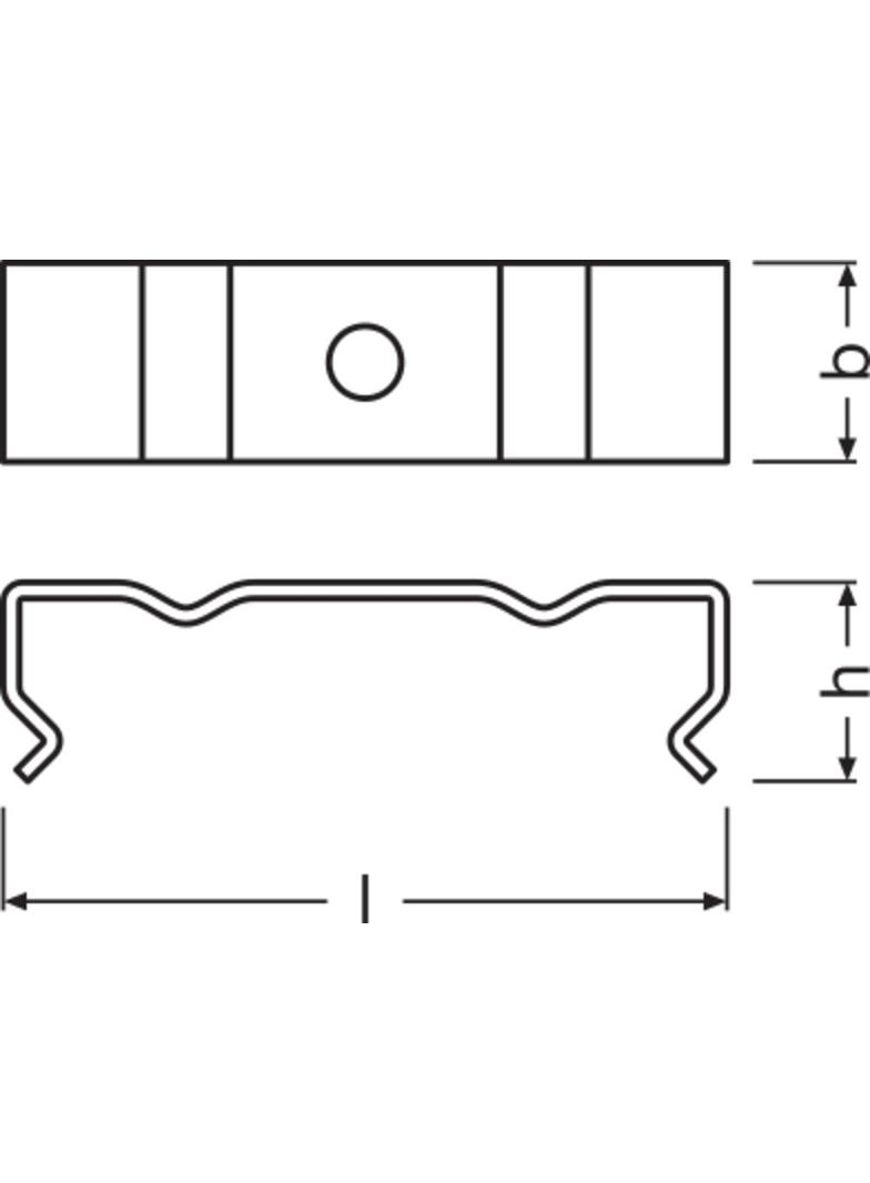 Akcesoria do profili LS AY-PW03/MB