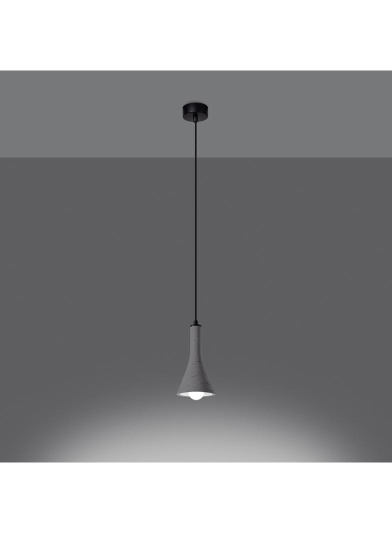 Sollux Lampa wisząca REA 1 beton SL.1223