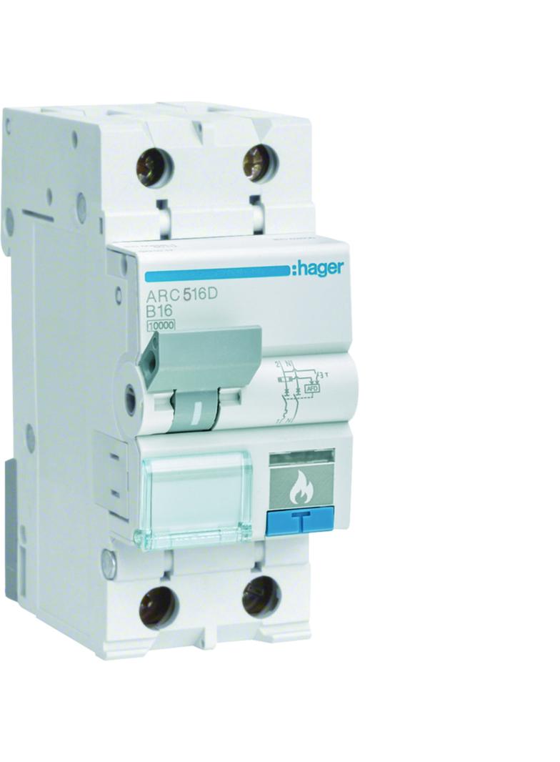 AFDD detektor iskrzeń z członem nadprądowym 1P+N 6kA B 25A