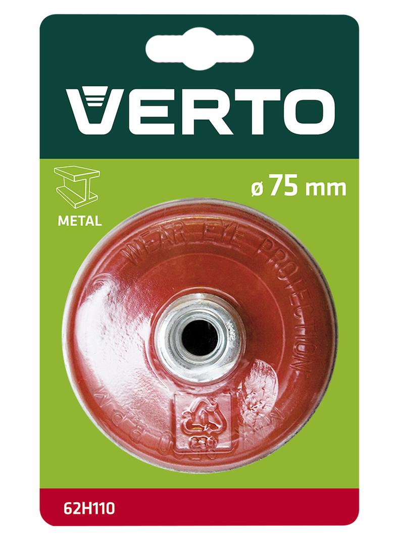 Szczotka druciana doczołowa 75 mm x M14