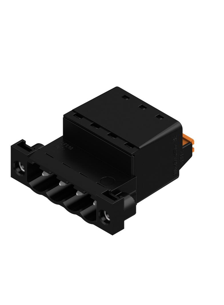 SLF 5.08/04/180F SN BK BX Wtyk PCB (złącze wiązki), 5.08 mm, Liczba biegunów: 4, PUSH IN, Złącze sprężynowe /60szt./ 1336190000 WEIDMÜLLER