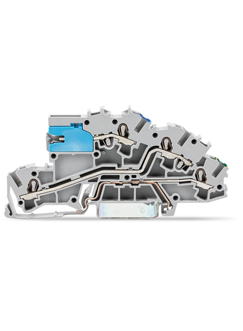 TOPJOBS złączka piętrowa 2,5 mm2 NT/L/PE szara