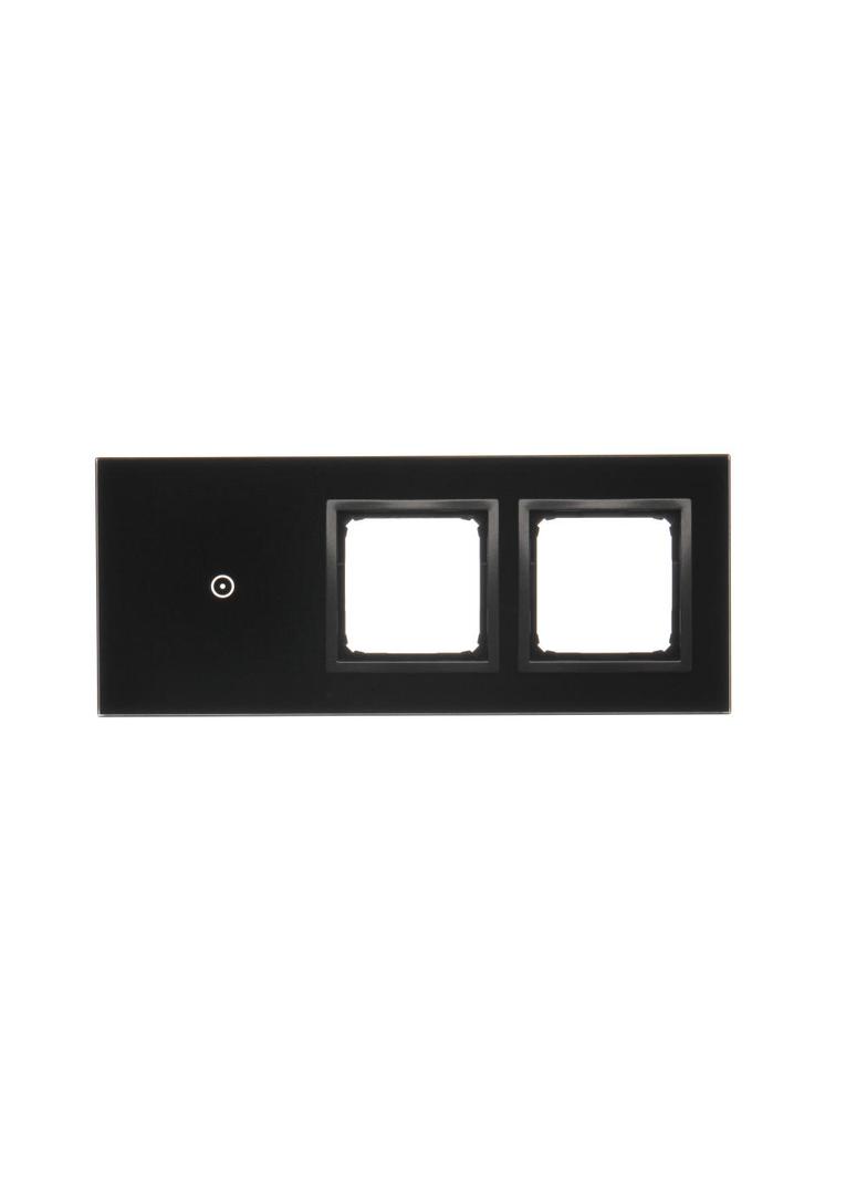Simon 54 Touch Panel dotykowy S54 Touch 3 moduły 1 pole dotykowe + 2 otwory na osprzęty S54 zastygła lawa DSTR3100/73 KONTAKT