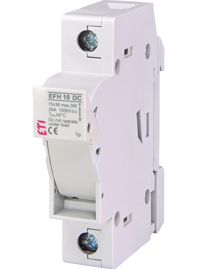 Podstawa bezpiecznikowa DC z adapterem EFH 10 DC 1P AD 002540501 ETI
