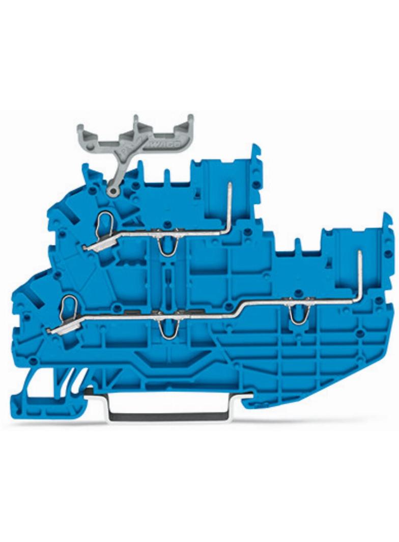 dwupiętrowa złączka 1-przewodowa/1-pinow