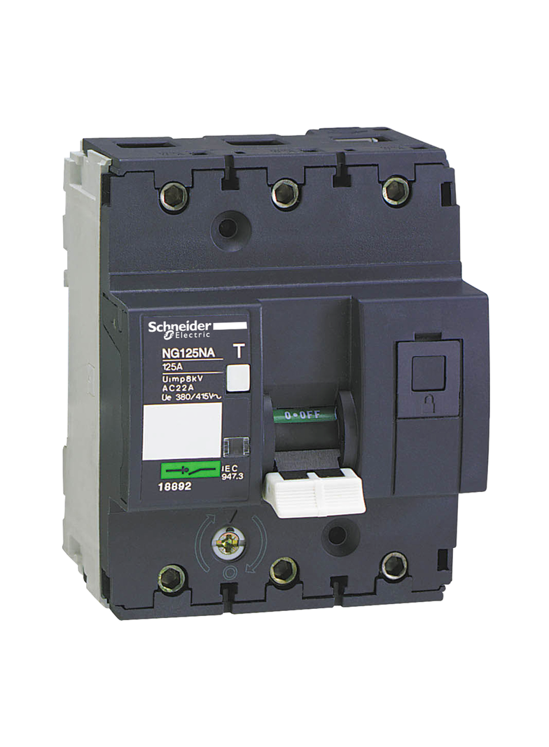 Rozłącznik izolacyjny Acti9 NG125NA , 3-biegunowy 125 A