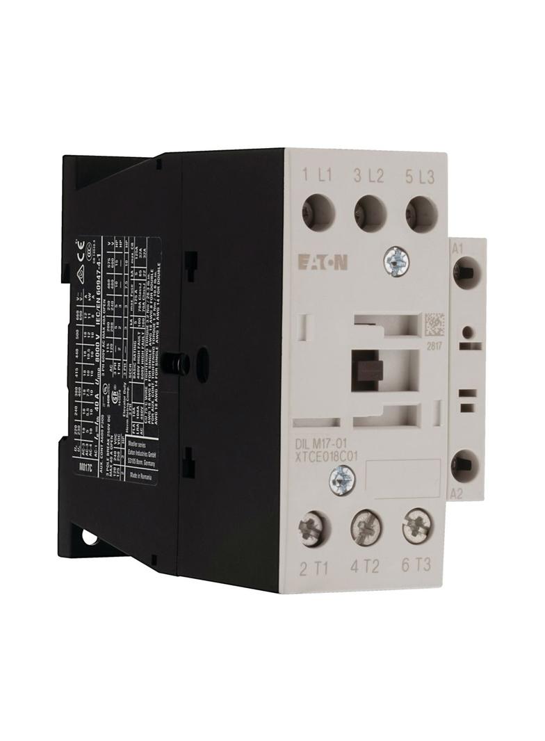 Stycznik mocy 17A 3P 24-27V DC 0Z 1R DILM17-01 (RDC24) 277050 EATON