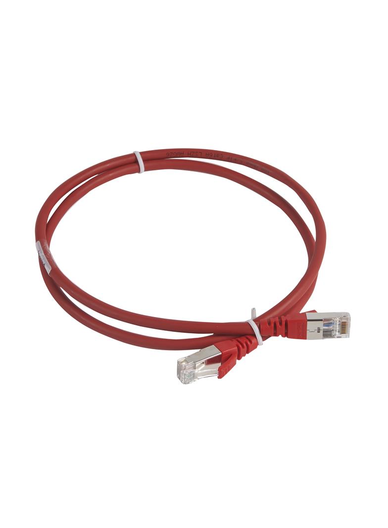 LCS KABEL KROSOWY KAT. 6A S/FTP 1M LS0H CZERWONY, Legrand