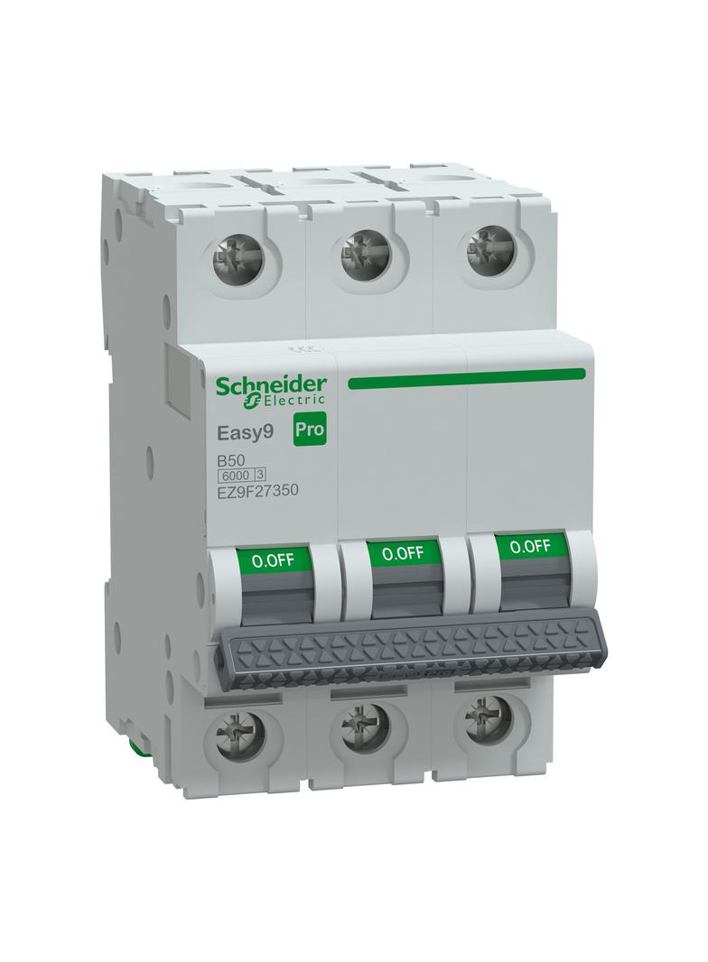 Wyłącznik nadprądowy Easy9 PRO 6kA 3P B50A EZ9F27350 Schneider