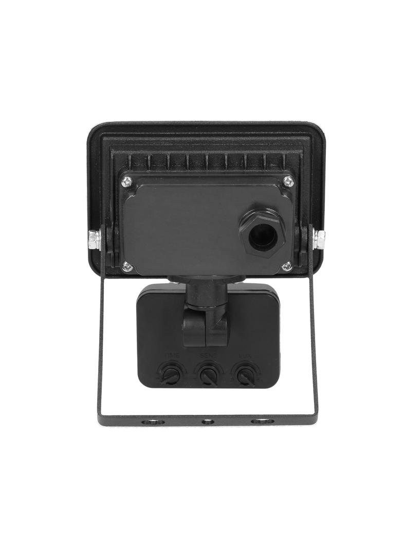 FARO S LED 10W naświetlacz z PIR, 800lm, IP44, 4000K, aluminium + szkło AD-NL-6252BLR4 ORNO
