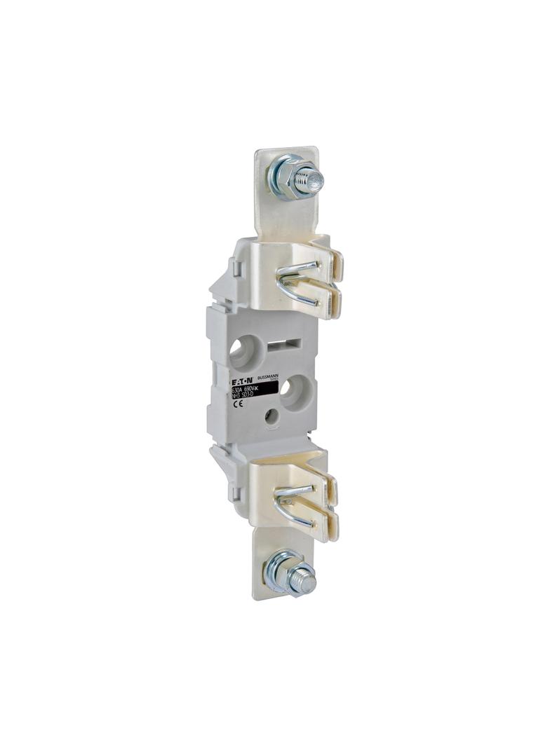 NH3 SINGLE POLE SILVER 1/4 SCREW Podstawa NH3 1P 630A mont. szyna DIN i śruby SD3-D EATON