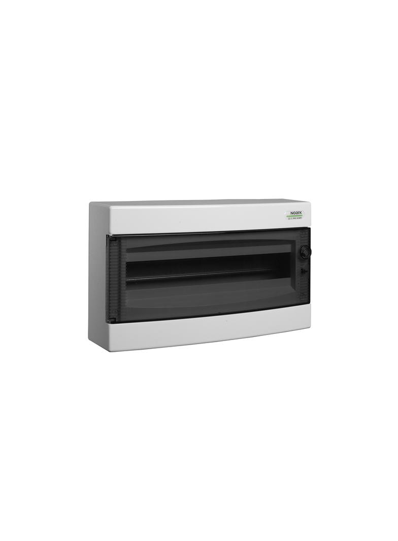 PNS 18T Rozdzielnica natynkowa drzwi przezroczyste IP40 1 rząd 1x18 modułów 101499 NOARK