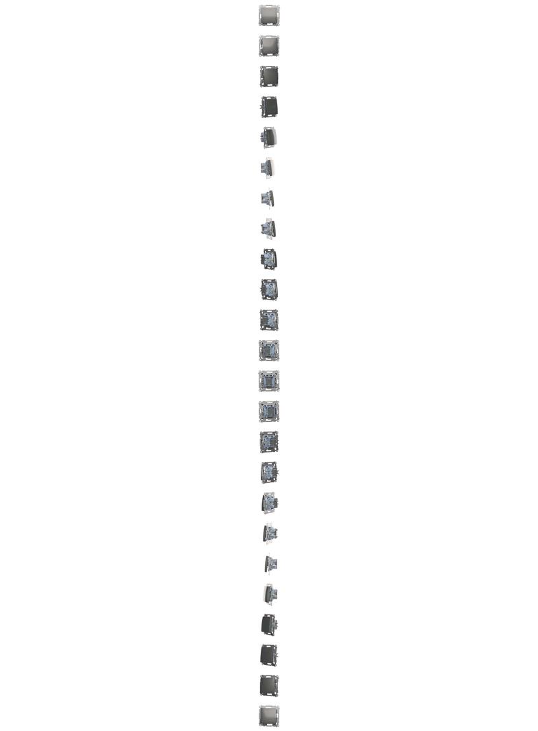 Simon 54 Łącznik pojedynczy jednobiegunowy zaciski śrubowe antracyt DW1A.01/48 KONTAKT