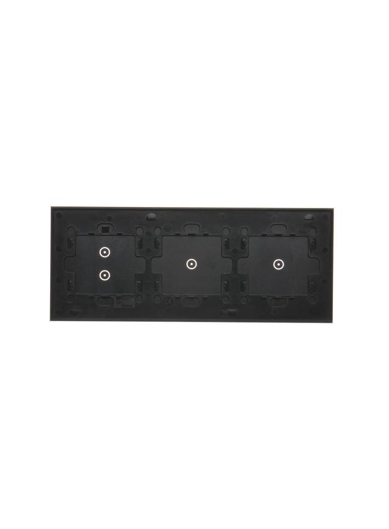 Simon 54 Touch Panel dotykowy S54 Touch 3 moduły 1 pole dotykowe + 1 pole dotykowe + 2 pola dotykowe pionowe zastygła lawa DSTR3113/73 KONTAKT