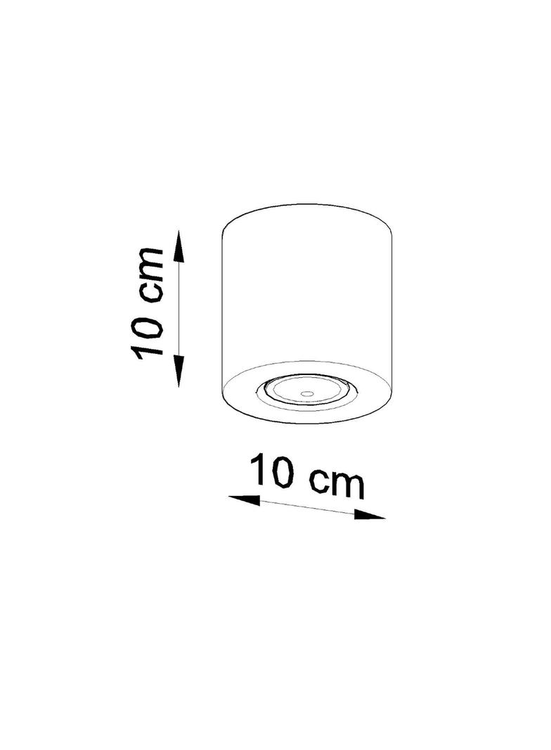 Sollux Plafon ORBIS beton SL.0488