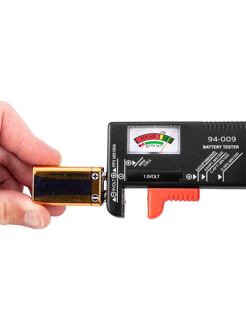 Tester baterii i akumulatorków