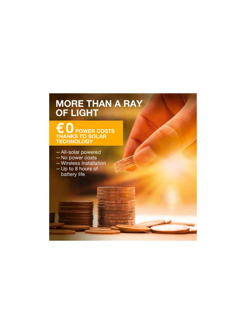 Oprawa SMART OUTD BT TABLELANTERN SOLRGBW LEDV