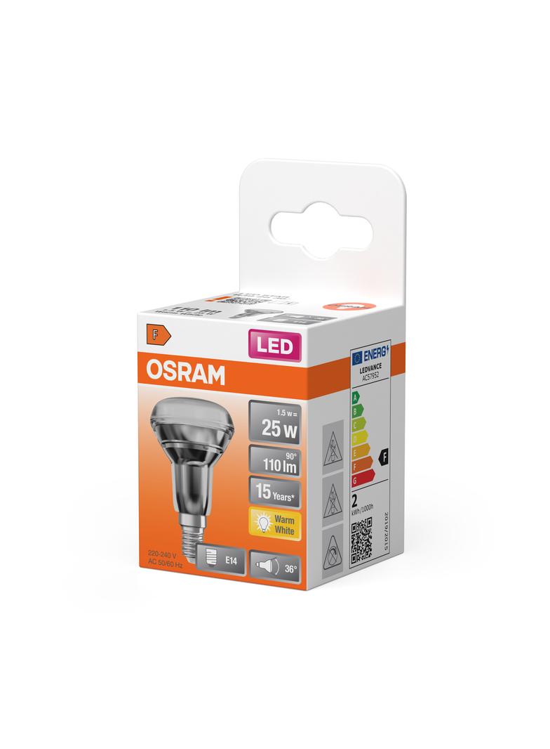 Lampa LED STAR non-dim R39 12 90° 1,5W 827 E14