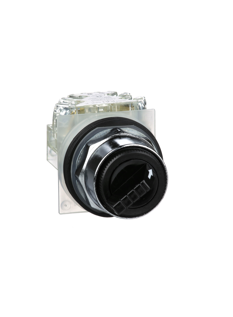 Harmony 9001K Przełącznik 2 położeniowy czarny stabilny E cam metalowy 1NO + 1NC 9001KS11BH13 SCHNEI