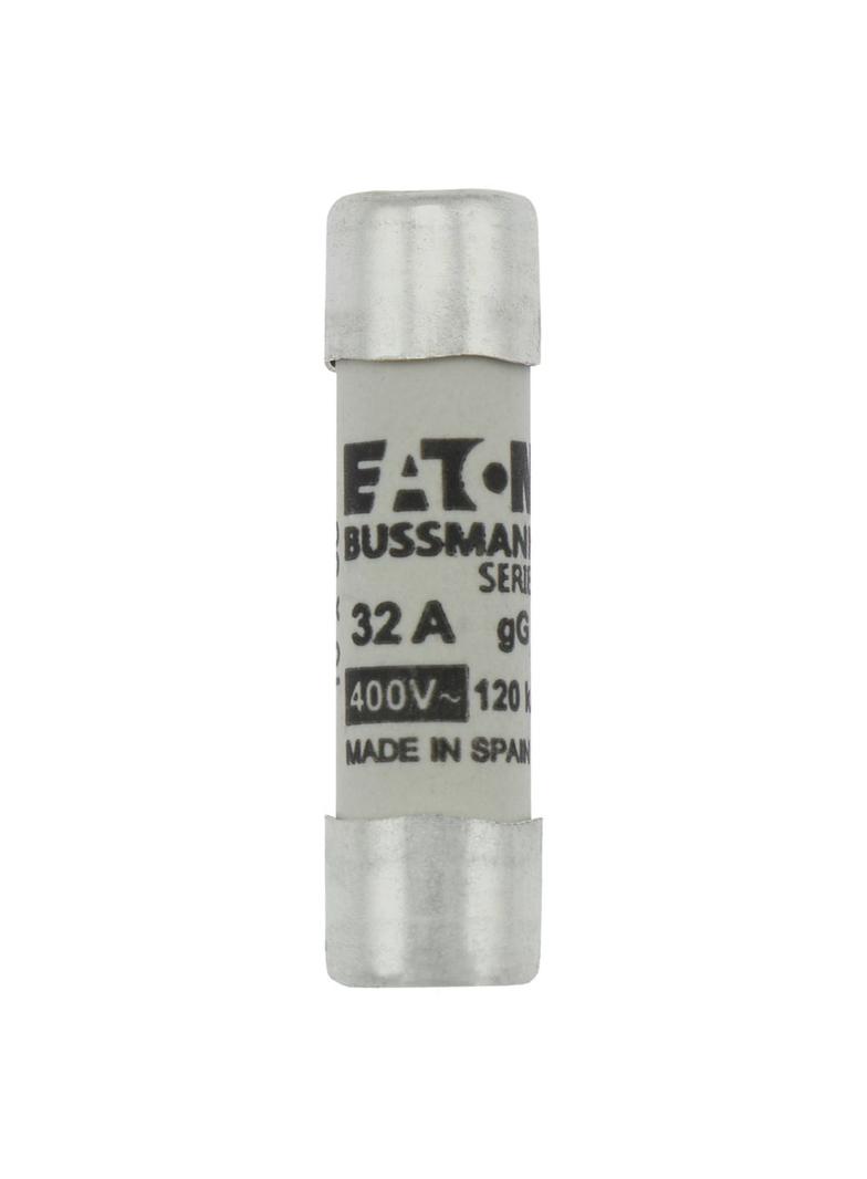 CYLINDRICAL FUSE 10 x 38 32A GG 400V AC Wkładka cylindryczna 10 x 38mm 32A GG 400V AC C10G32 EATON
