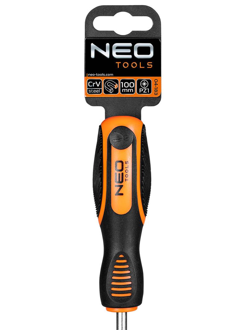 Wkrętak krzyżowy PZ1 100mm 04-183 NEO TOOLS