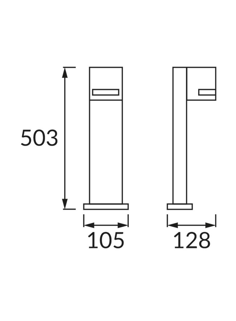 Oprawa ogrodowa FOREST 50 GU10 D