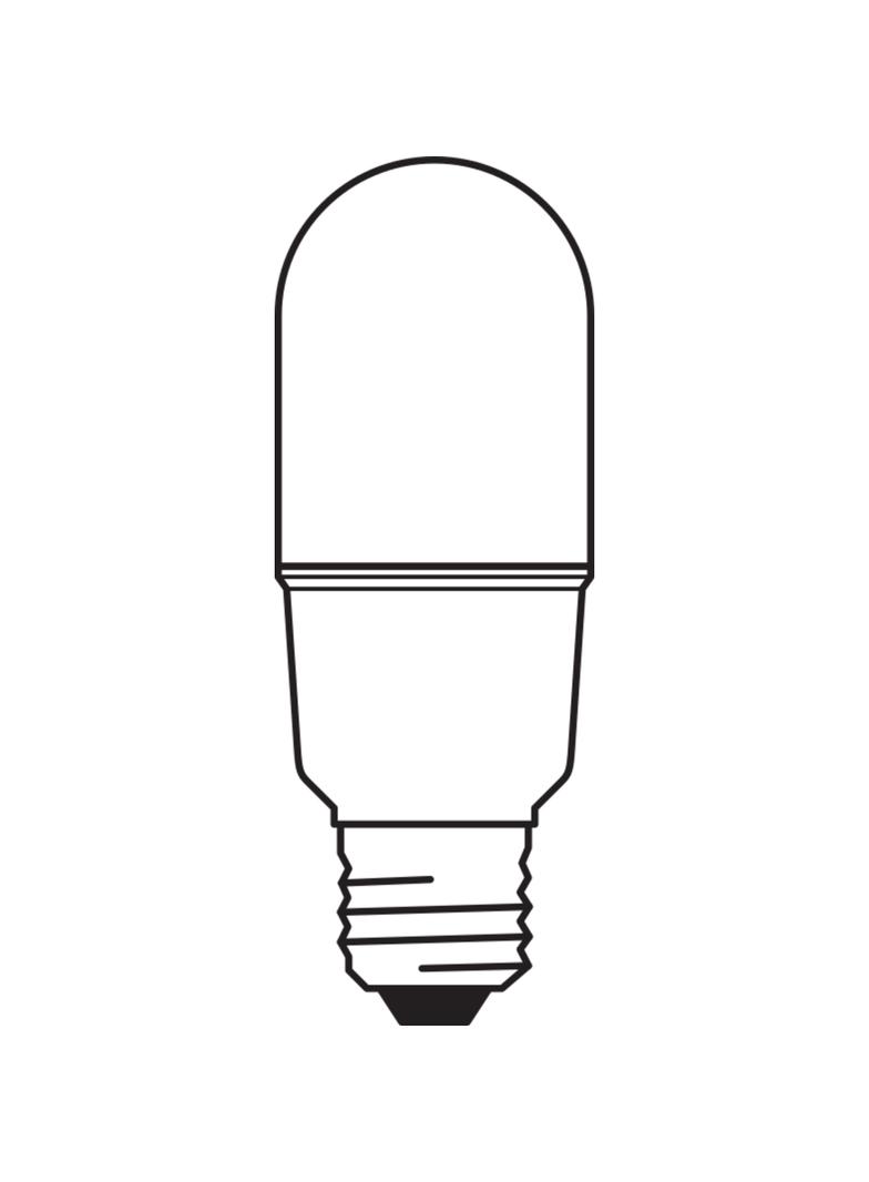 LED STAR CL STICK FR 74 10W 827 E27 LEDVANCE