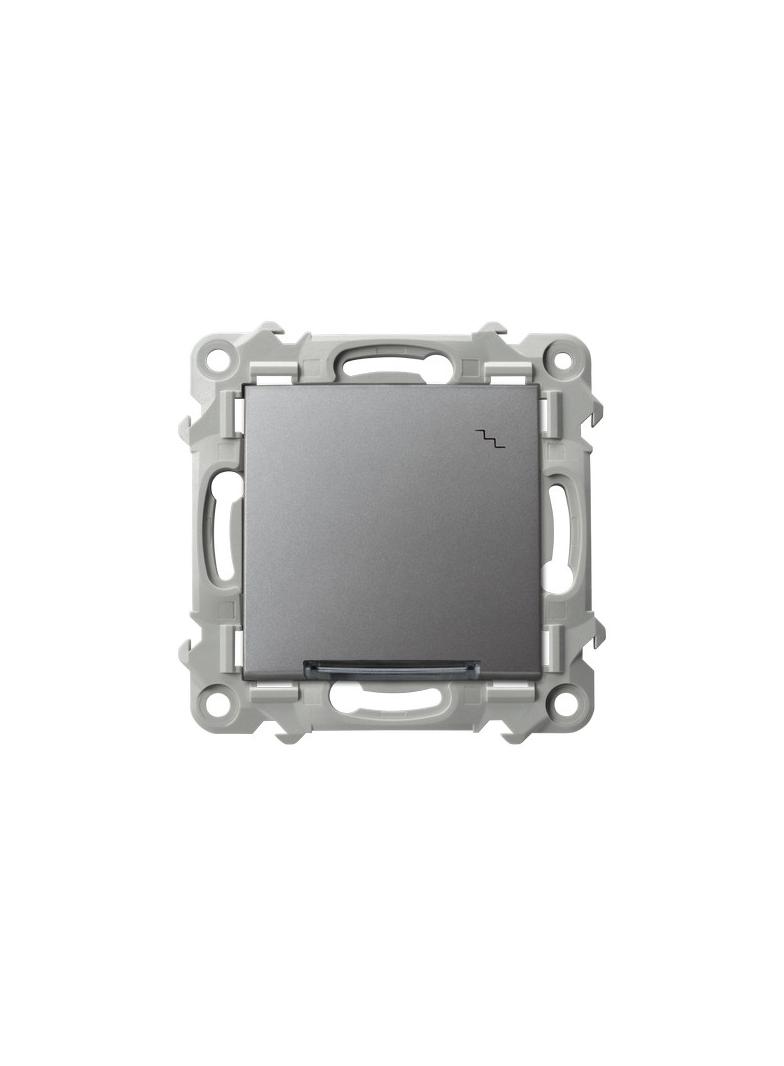 SZAFIR Łącznik schodowy z podświetleniem niebieskim - kolor szary mat