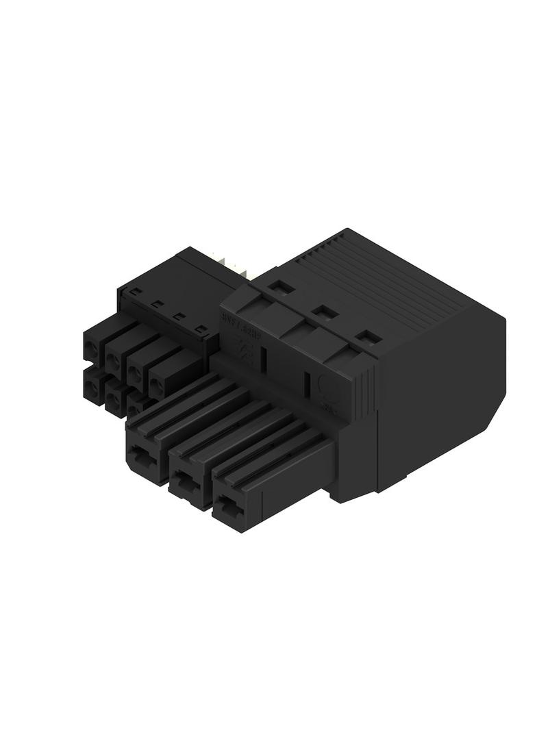 BVF 7.62HP/03/180 BCF/08R SN BK BX Złącze kablowe do płytek drukowanych /40szt./ WEIDMULLER