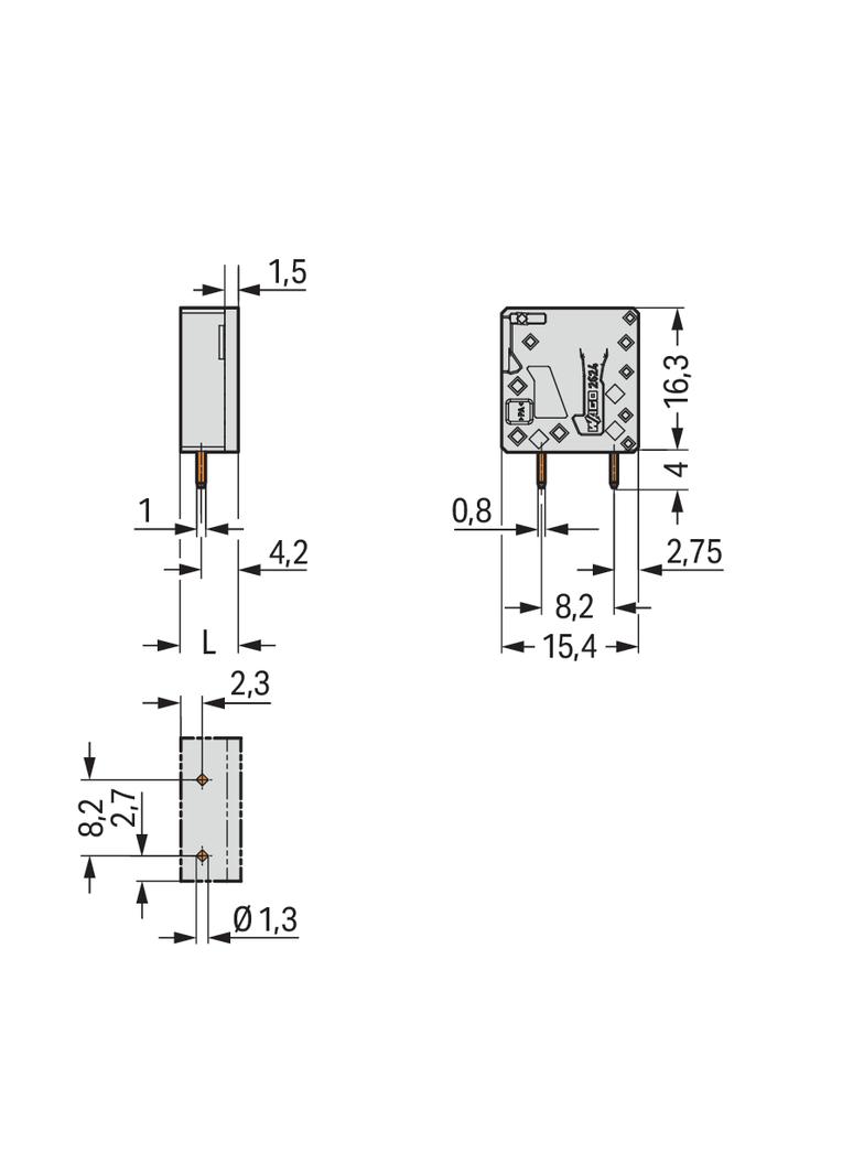 złączka do płytek drukowanych