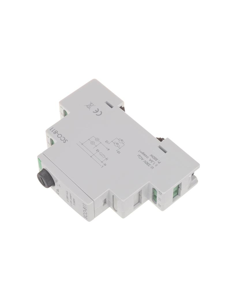 Ściemniacz oświetlenia montaż na szynie DIN zasilanie 230V AC 350W SCO-811 F&F