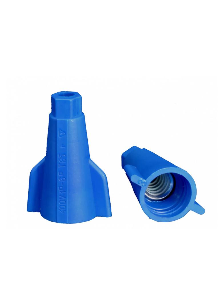 ZSE1-1.0/6.0 ,  Złączka skrętna uniwersalna dla przewodów o przekroju od 1mm2 do 6mm2, niebieski