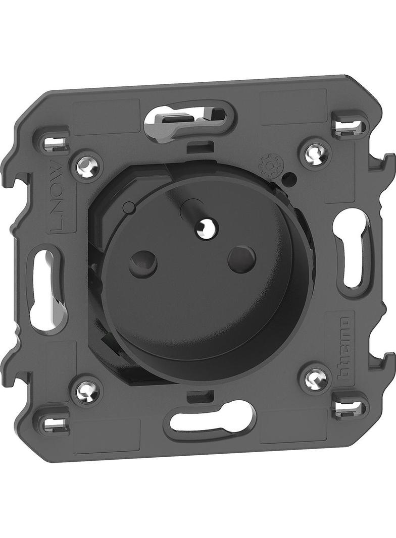 Living Now with Netatmo - Gniazdo connected czarne