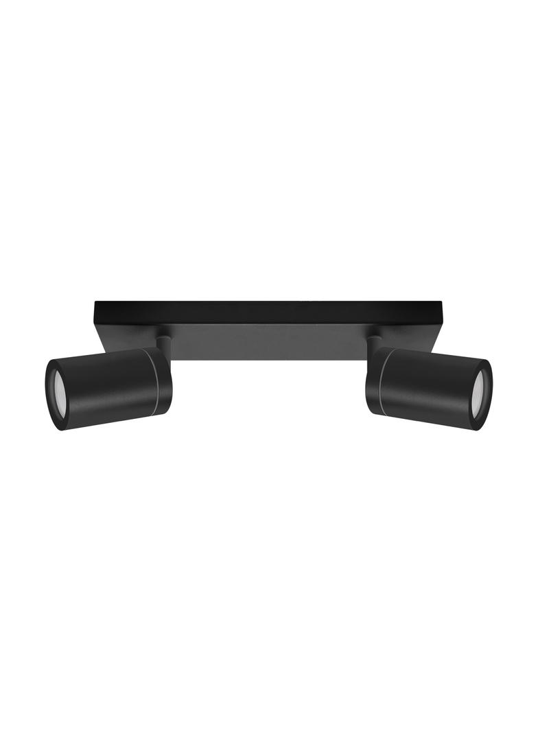 Oprawa ścienno-sufitowa TENOR GU10 czarna 04071 IDEUS