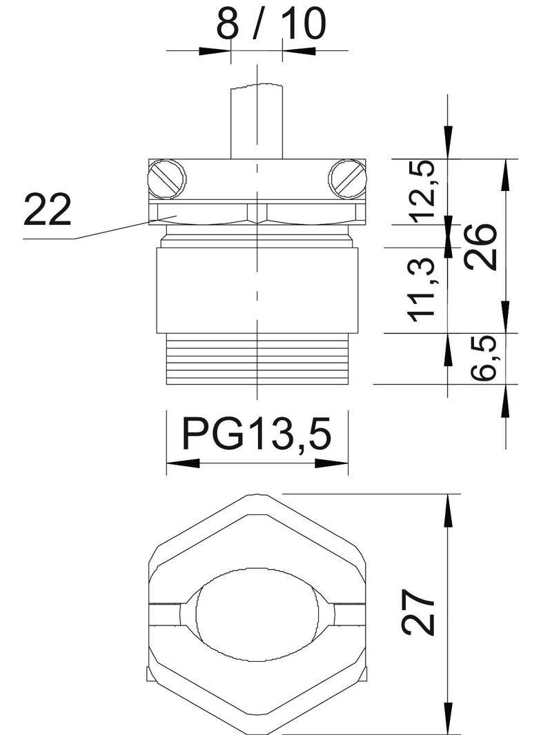 159/MS, DŁAWIKI Z SZEŚCIOK.NASAD.PG13,5