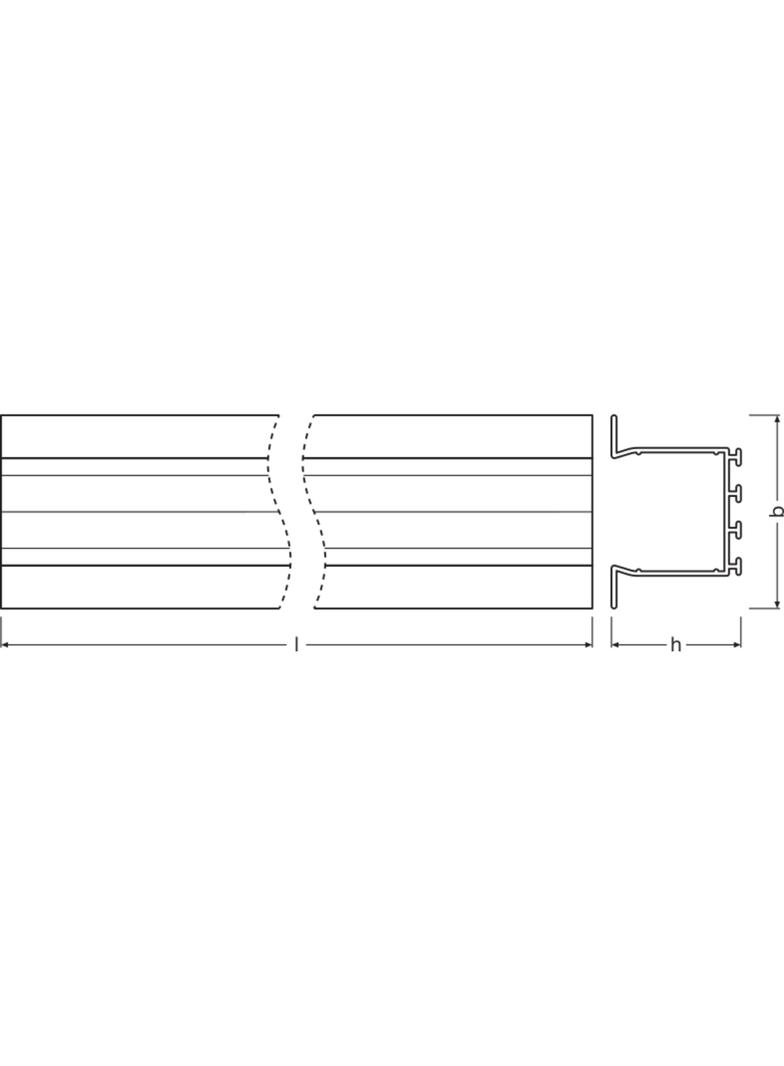 Profil LS AY-PW02/UW/39x26/14/2 5x5x1