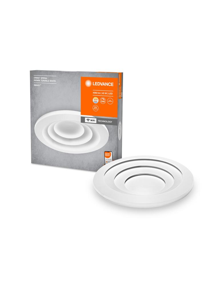 Oprawa SMART+ Orbis Ceiling Spiral WIFI TW 500mm WT