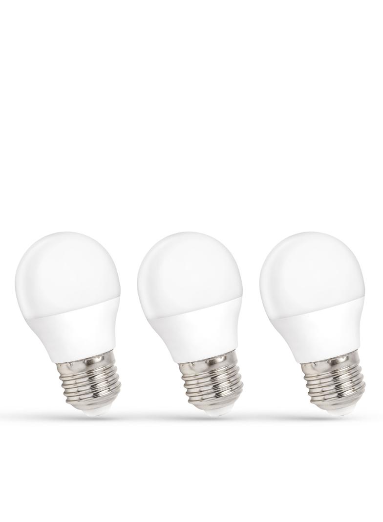 LED KULKA E-27 230V 6W WW SPECTRUM 3-PACK