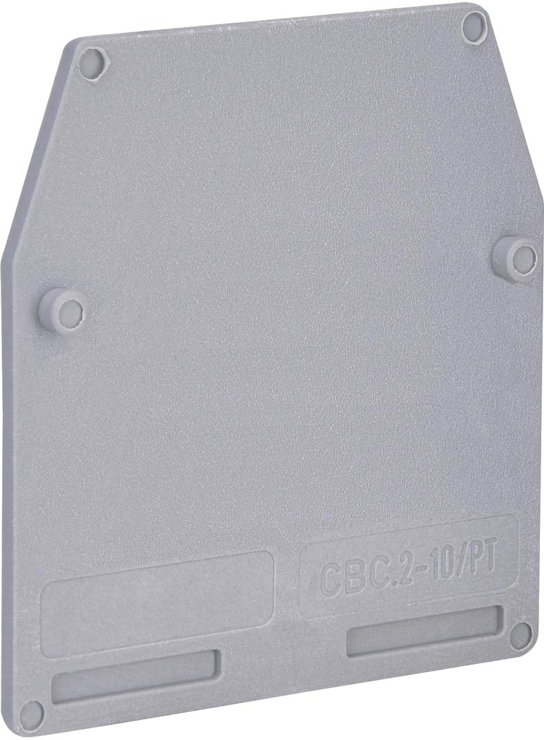 Płytka skrajna do ESC-CBC.2...ESC-CBC.10 (szara) ESC-CBC.2-10/PT 003903010 ETI