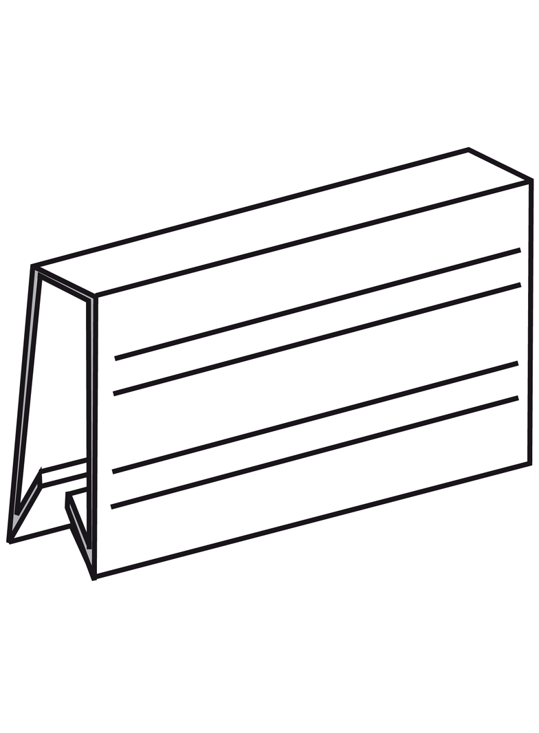 Adaptery Linergy, osłona szyny L=1m 5mm