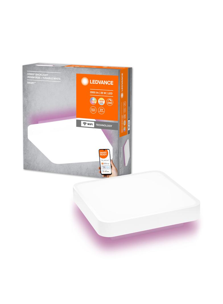 Oprawa SMART+ WIFI ORBIS SQ BL 350 RGB TW WT