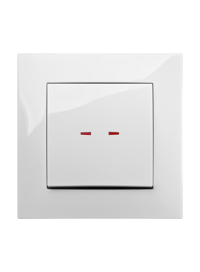 CARLA łącznik schodowy z podświetleniem   biały