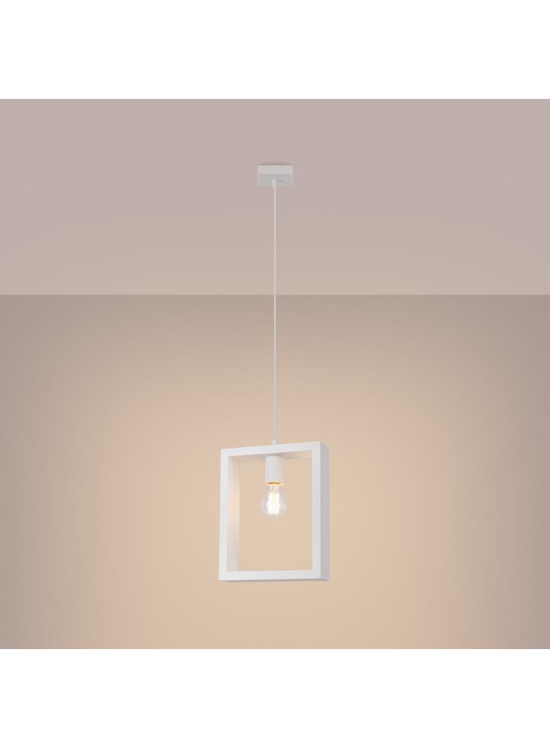 Lampa wisząca ARIES biała