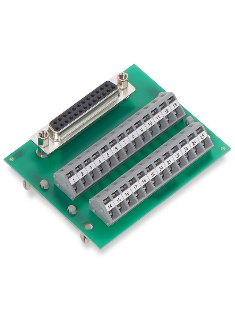 moduł przejściowy z gniazdem D-Sub-Min 50-biegunowy