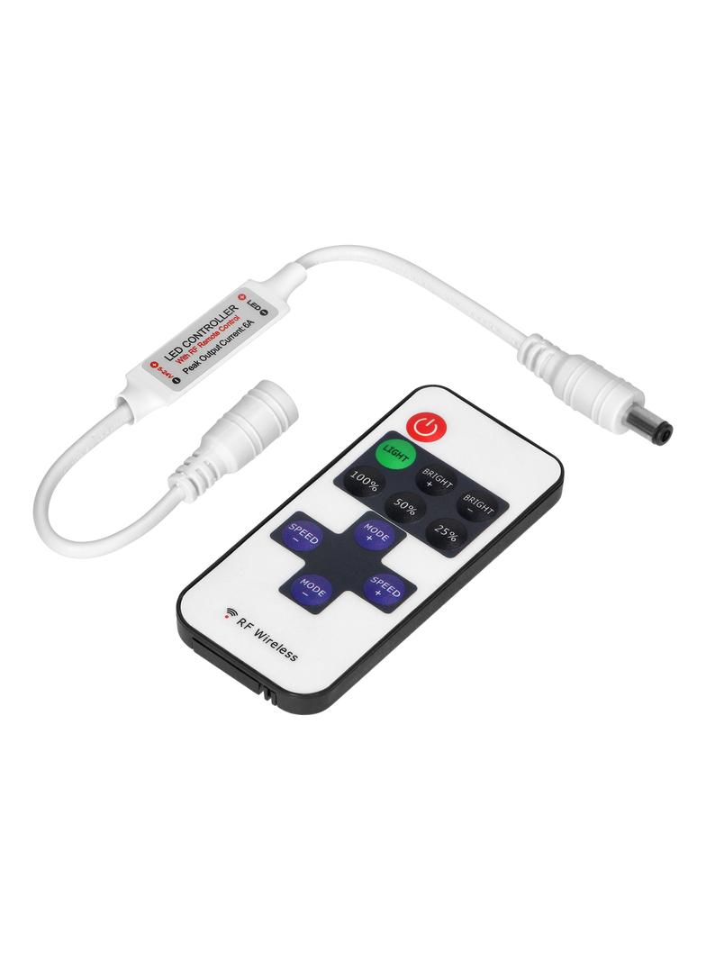 Sterownik LED RF 12V 6A 72W z pilotem 11 przycisków
