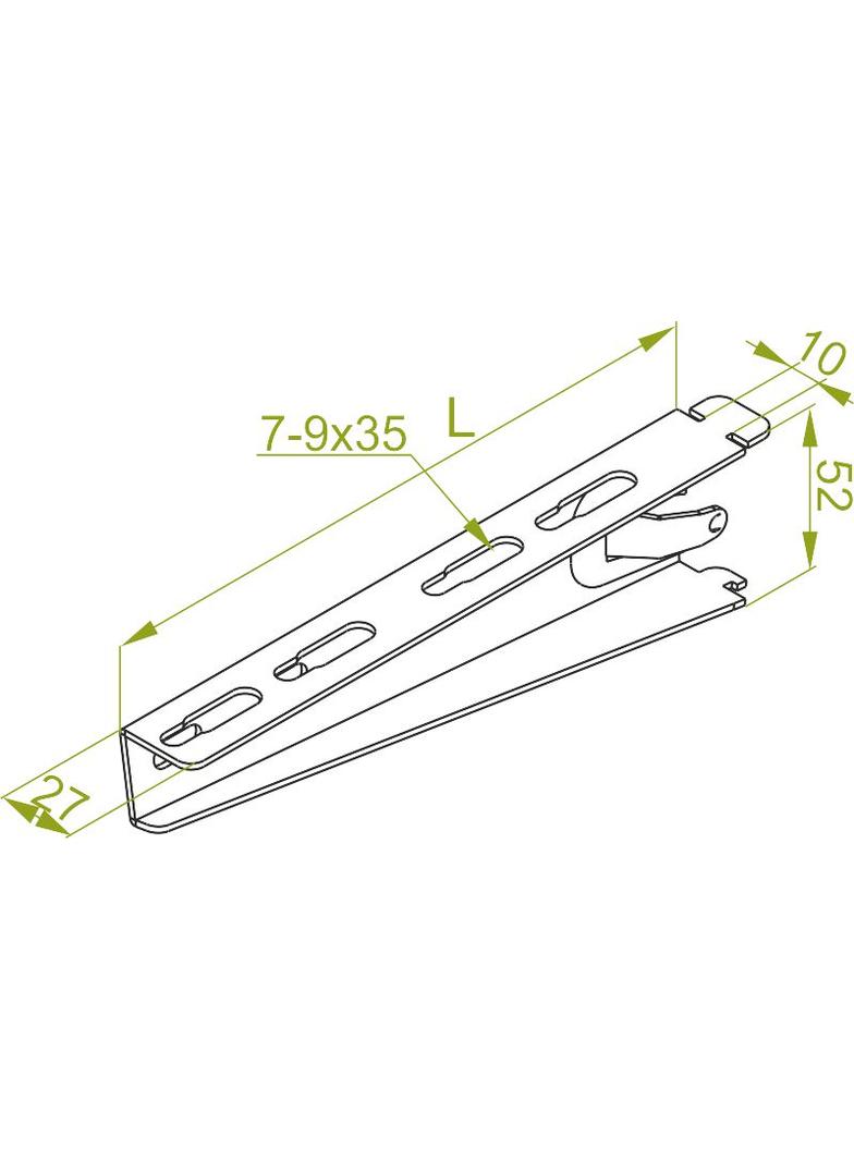 WZSM50 Wysięgnik 2,0 mm
