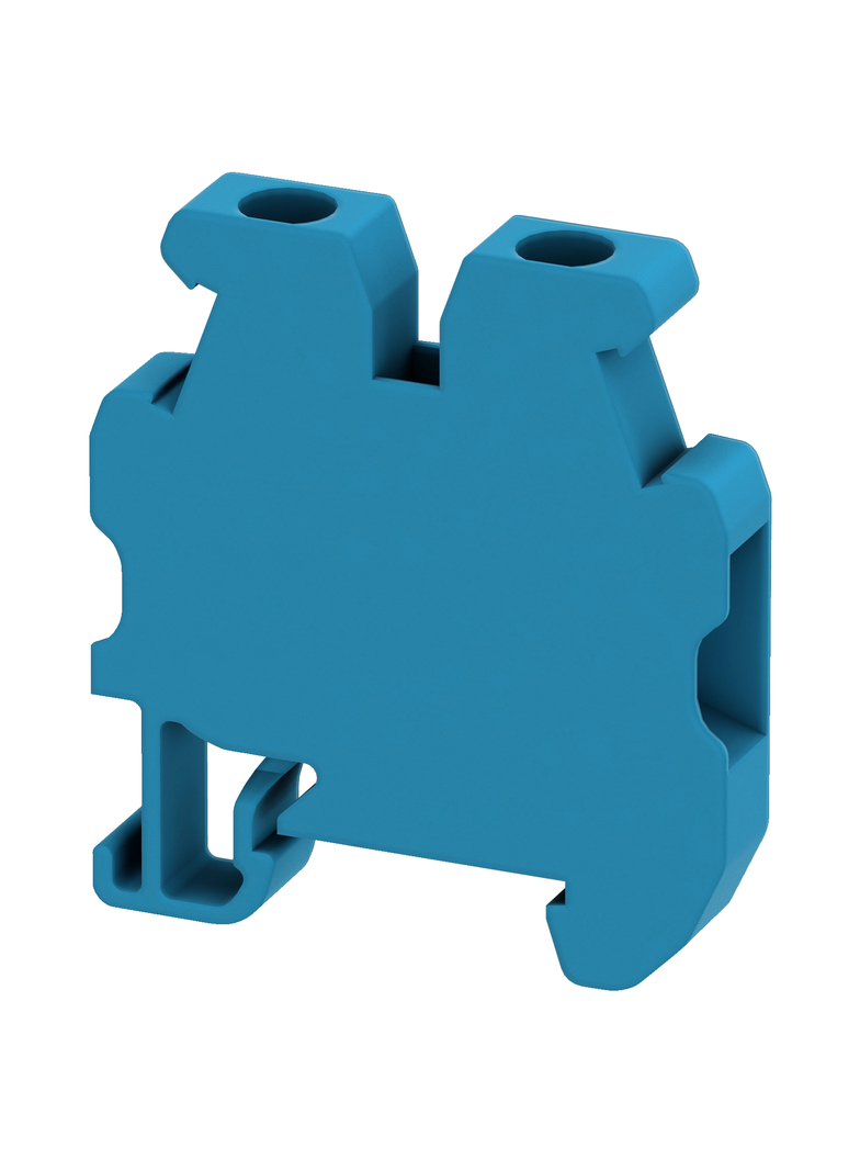 Złączki NSY, zacisk śrubowy mini dla 15mm szyny DIN NSYTRV42MBL