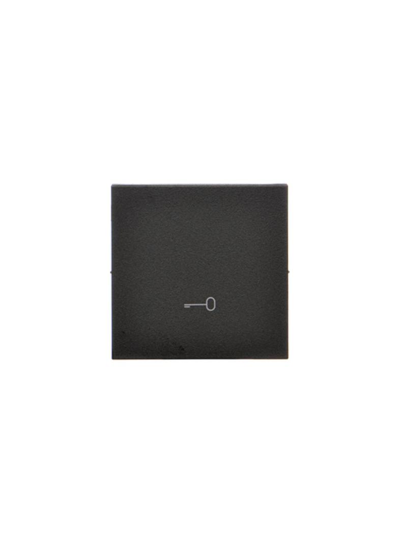 Simon 55 Klawisz pojedynczy z piktogramem /klucz/ do łączników/przycisków Czarny mat